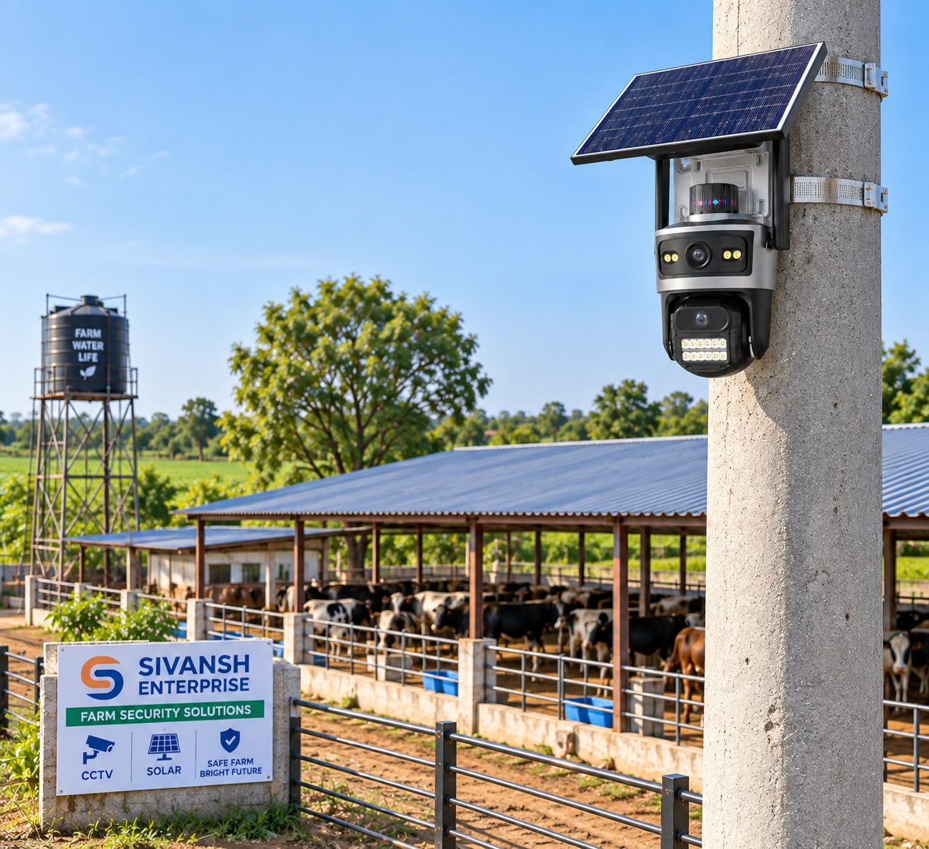 COFE 4G Solar PTZ Camera